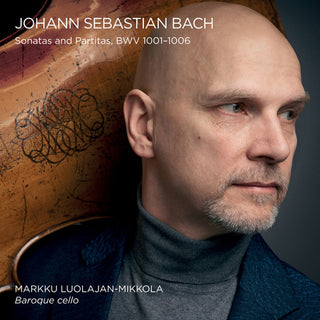 the album cover for J Bach S / Luolajan-Mikkola - J.S. Bach: Sonatas & Partitas, BWV 1001-1006