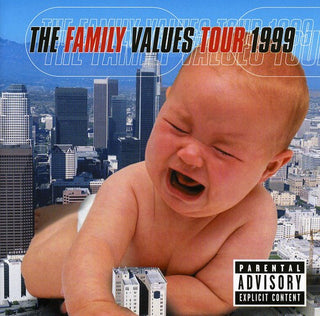 the album cover for Various Artists - Family Values Tour 1999
