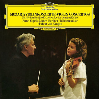 MUTTER / KARAJAN / BERLINER PHILHARMONIKER- Mozart: Violin Concertos Nos. 3 & 5