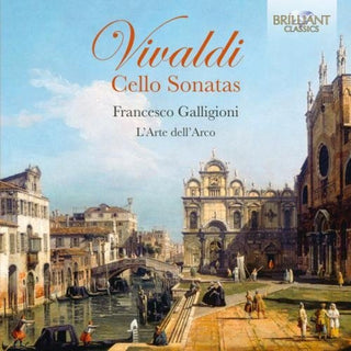 the album cover for Federico Guglielmo - VIVALDI: CELLO SONATAS