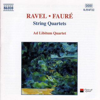 the album cover for Ad Libitum - String Quartets