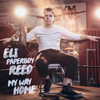 the album cover for Eli 'Paperboy' Reed - My Way Home