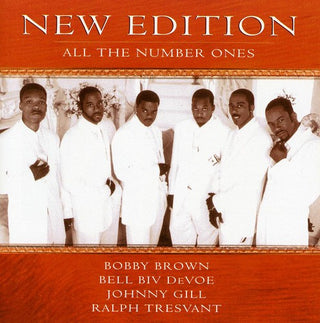 the album cover for New Edition - All the Number Ones