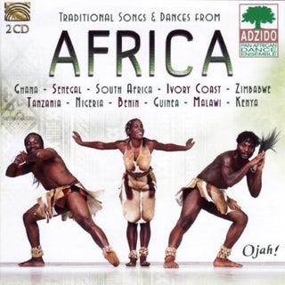 the album cover for Adzido - Traditional Songs & Dances from Africa
