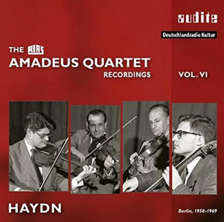 the album cover for Amadeus Quartet - Rias Amadeus Quartet Haydn Recordings Vol 6
