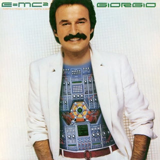 the album cover for Giorgio Moroder - E=Mc2 (Ger)
