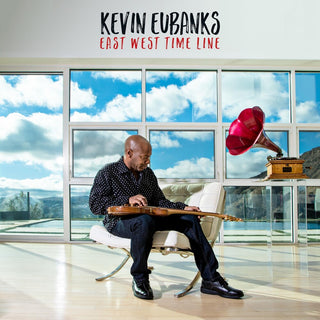 the album cover for Kevin Eubanks - East West Time Line