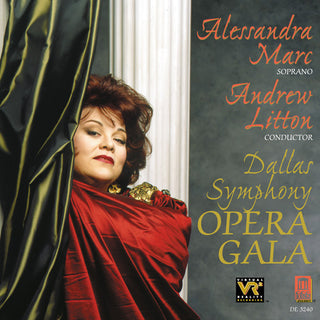 the album cover for Alessandra Marc - Opera Gala