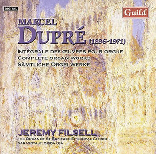 the album cover for Jeremy Filsell - Complete Organ Works 8: Psalm Xviii / Vision Op 44