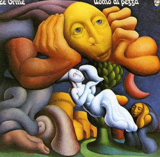 the album cover for Le Orme - Uomo Di Pezza [Import]