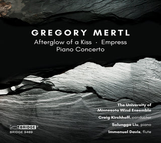 the album cover for Mertl / Kirchhoff - Music of Gregory Mertl
