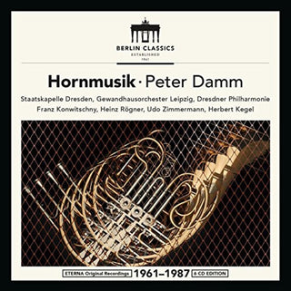 the album cover for Peter Damm / Staatskapelle Dresden - Beethoven, Schumann, Strauss & Vivaldi: Horn Music