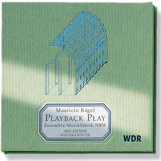 the album cover for Mauricio Kagel - Playback Play