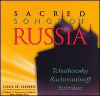 the album cover for Gloriae Dei Cantores - Sacred Songs of Russia