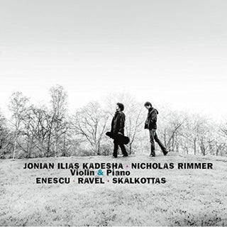 the album cover for Jonian Kadesha -Ilias / Rimmer,Nicholas - Violin Sonatas
