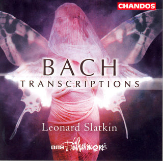 the album cover for LEONARD SLATKIN - Bach Transcriptions