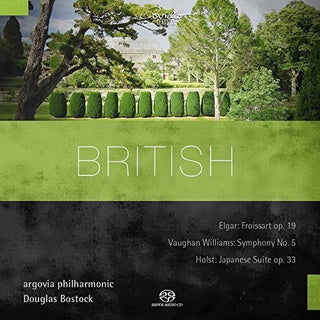 the album cover for Douglas Bostock - British