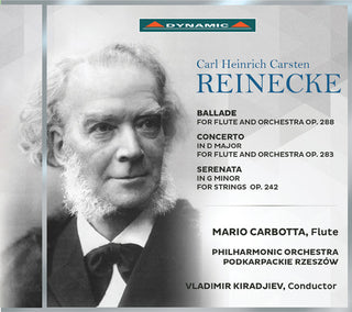 the album cover for Reinecke / Carbotta / Philharmonic Orchestra - Reinecke: Orchestral Works
