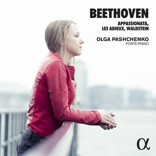 the album cover for Beethoven / Olga Pashchenko - Appassionata / Les Adieux / Waldstein