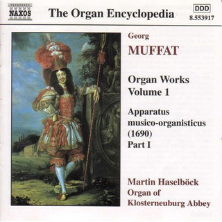 the album cover for Martin Haselböck - Organ Works 1