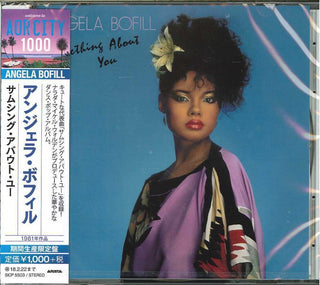 the album cover for Angela Bofill - Something About You (incl. 4 bonus tracks)