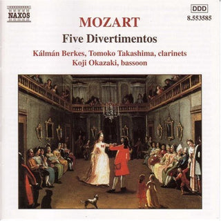 the album cover for F. KROMMER - 5 Divertimentos K 439B