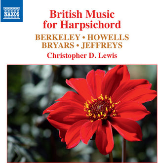 the album cover for Berkley / Howells / Bryars / Lewis - British Music for Harpsichord