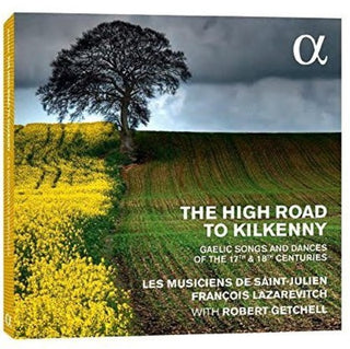 the album cover for Les Musiciens De Saint-Julien / Franco Lazarevitch - High Road to Kilkenn Gaelic Songs & Dances from