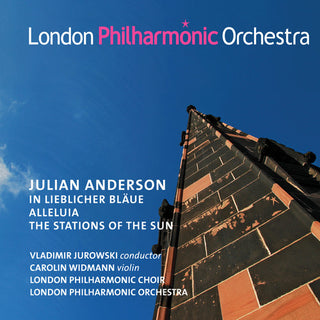 the album cover for Anderson / London Philharmonic Choir / Jurowski - In Lieblicher Blaue