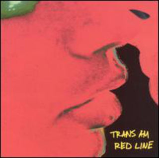 the album cover for Trans Am - The Red Line