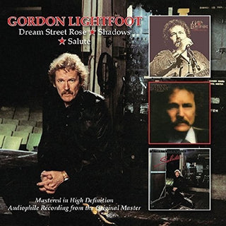 the album cover for Gordon Lightfoot - Dream Street Rose/Shadows/Salute