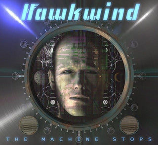 the album cover for Hawkwind - The Machine Stops