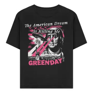 Green Day American Dream Is Killing Me T-Shirt, Black
