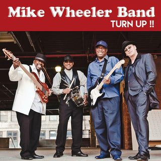 the album cover for Mike Wheeler - Turn Up