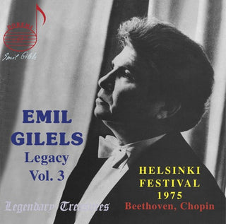 the album cover for Emil Gilels - Legacy 3