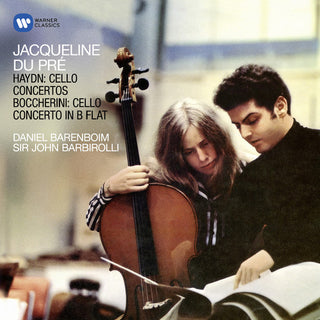 the album cover for Haydn / Boccherini / Du Jacqueline Pre - Cello Concertos