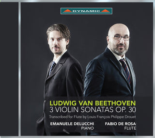 the album cover for L Beethoven / Rosa,Fabio De - Beethoven: 3 Violin Sonatas Op.30
