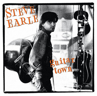 the album cover for Steve Earle - Guitar Town