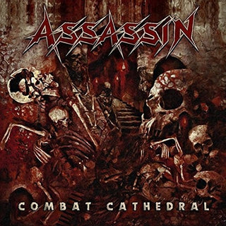 the album cover for Assassin - Combat Cathedral