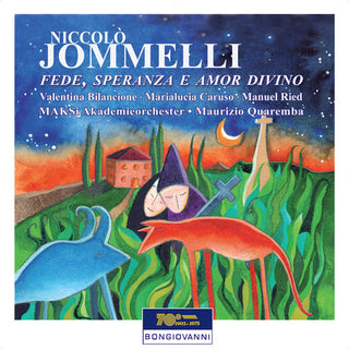 the album cover for Niccolo Jommelli - Fede Speranza E Amor Divino