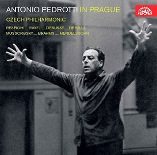 the album cover for Antonio Pedrotti / Czech Philharmonic - Antonio Pedrotti in Prague