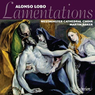 the album cover for Lobo / Westminster Cathedral Choir - Lamentations