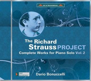 the album cover for R Strauss / Bonuccelli,Dario - Richard Strauss Project: Complete Works For Piano