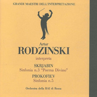 the album cover for ARTUR RODZINSKI - Masters of Interpretation 4
