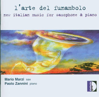 the album cover for Mario Marzi - Art Of The Tightrope Walker