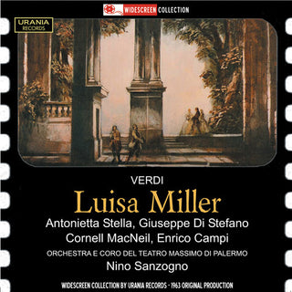 the album cover for G Verdi / Campi,Enrico / Dominguez,Oralia - Verdi: Luisa Miller