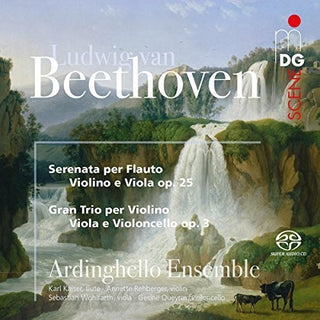 the album cover for Ardinghello Ensemble - Beethoven: Serenade And String Trio