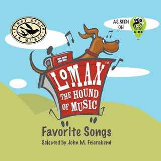 the album cover for John Feierabend - Lomax The Hound Of Music