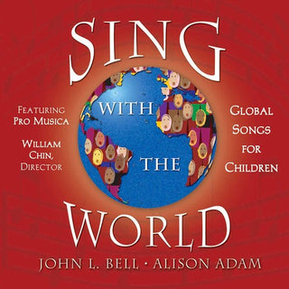 the album cover for Alison Adam - Sing with the World