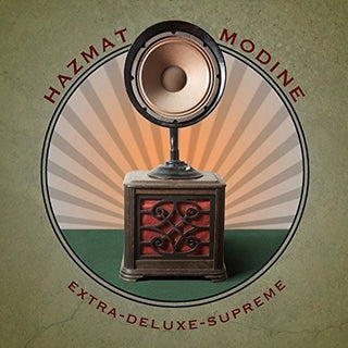 the album cover for Hazmat Modine - Extra-Deluxe-Supreme
